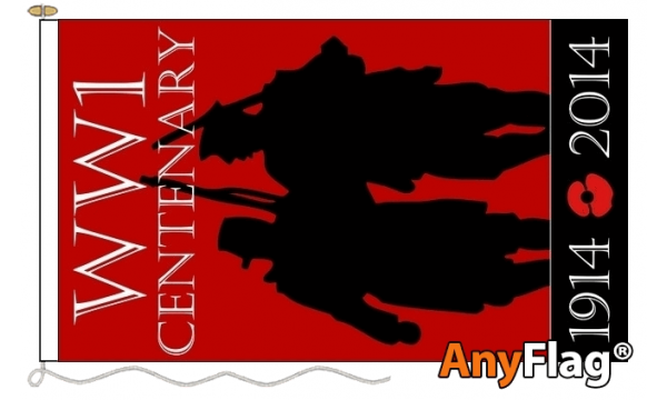 WW1 Centenary Custom Printed AnyFlag®